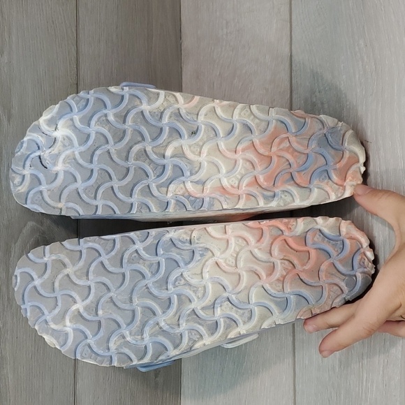 Birkenstock Women Arizona EVA Multicolor Sandals Flats shoes sz 38/7 - Picture 11 of 12